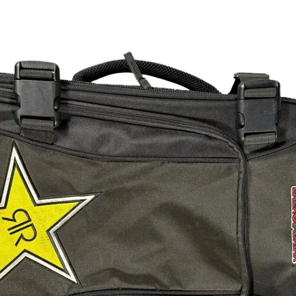 RARE Rockstar Energy Drink Travel Bag Suitcase Luggage w/Wheels